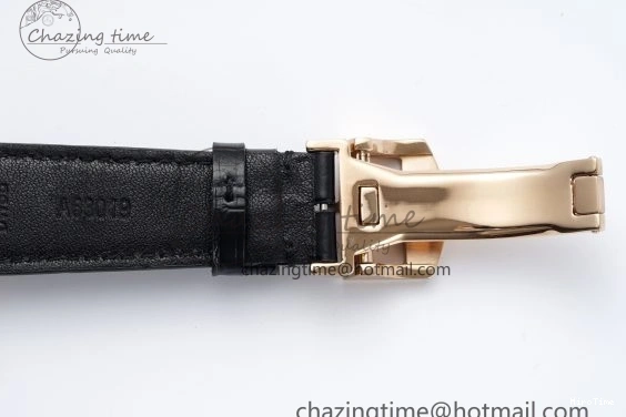 MIROTIME 1222 Portugieser Perpetual Calendar RG 5033 APSF 1:1 Best Edition White Dial on Black Leather Strap A52610 Clone TechFriendly 7043